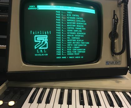 Fairlight cmi-Series 2X ComputerMusicalInstrument
